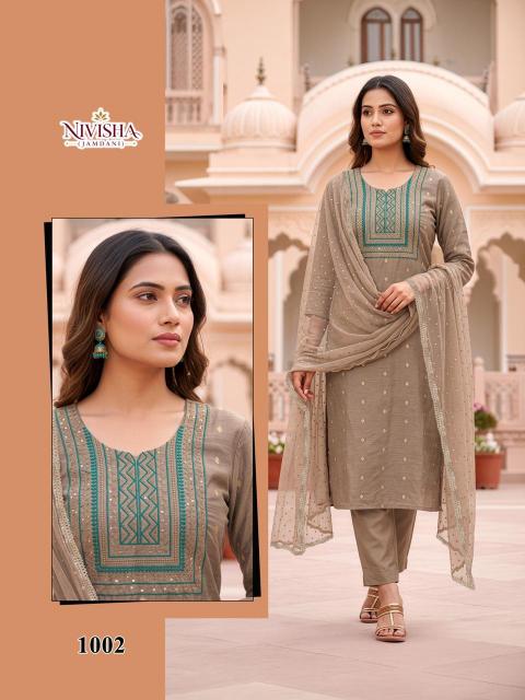 Desi kudi nivisha 3pcs kurtis wholesale